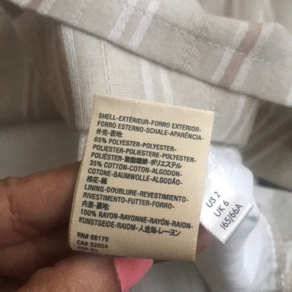 Anthropologie khaki/neutral midi skirt - Picture 6 of 7